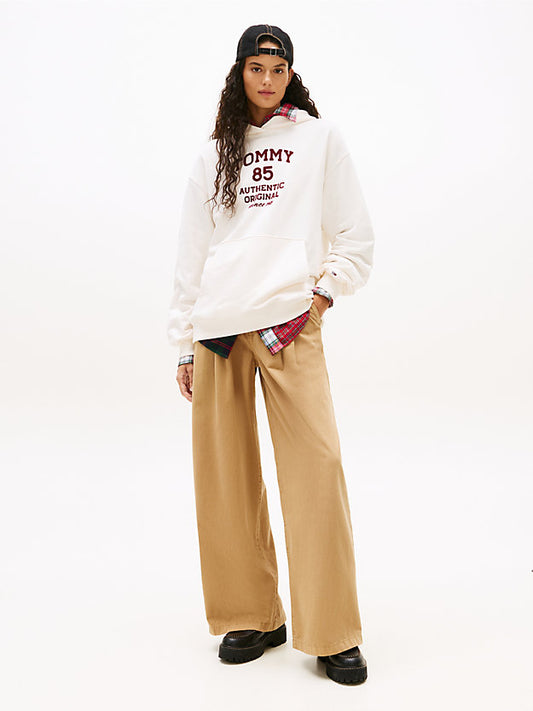 1985 Flock Logo Oversized Hoody