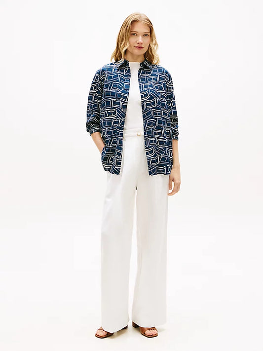 Relaxed Fit Pure Linen Shirt