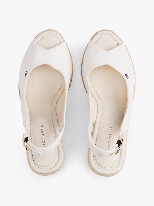 Hemp Slingback Wedge Espadrilles