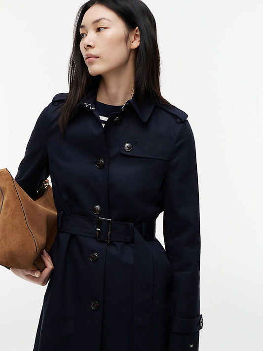 Single Breasted Trench Coat