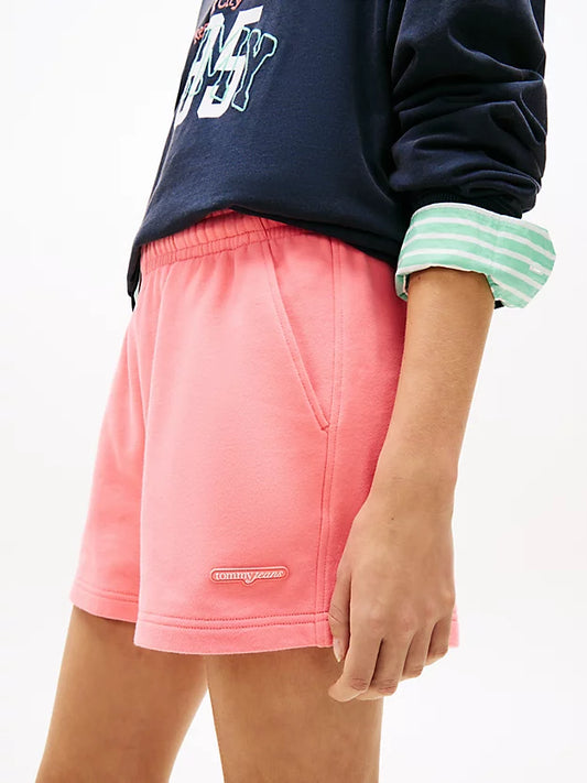 Logo Sueded Terry Relaxed Sweat Shorts