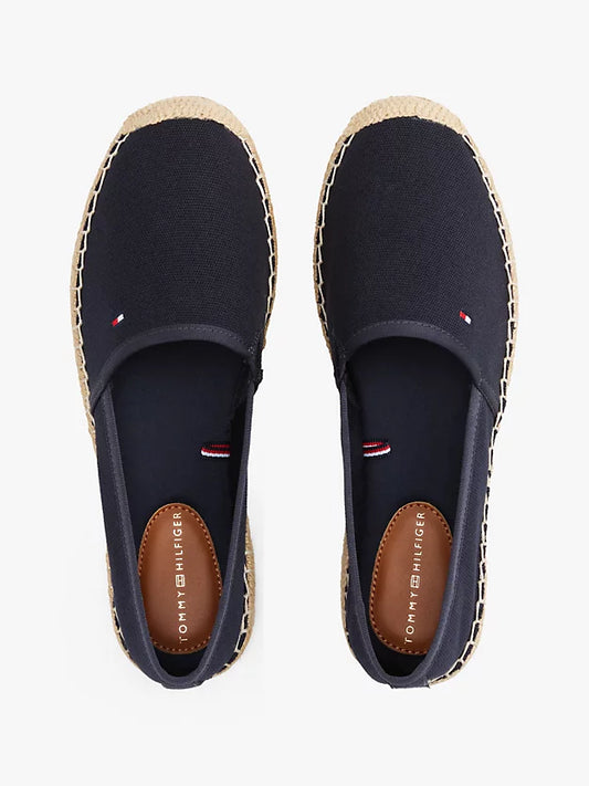 Flag Embroidery Canvas Espadrilles