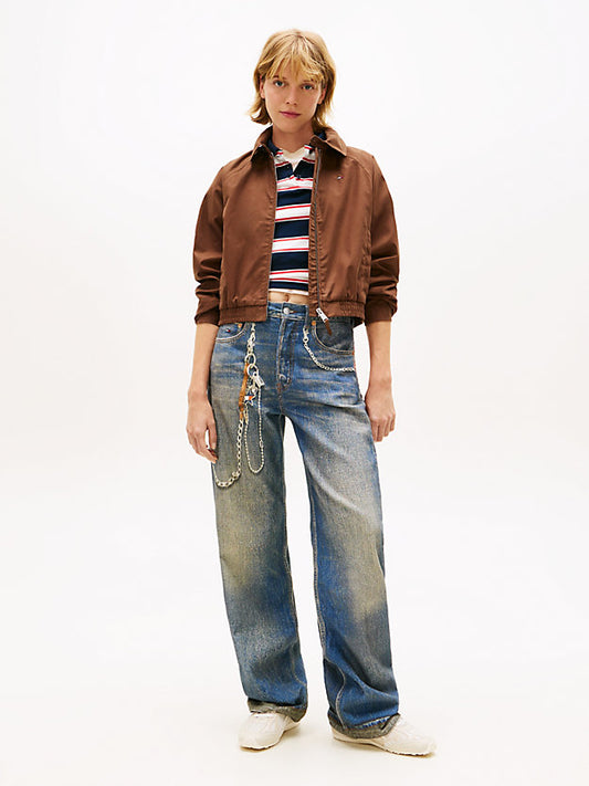 Badge Water Repellent Twill Jacket
