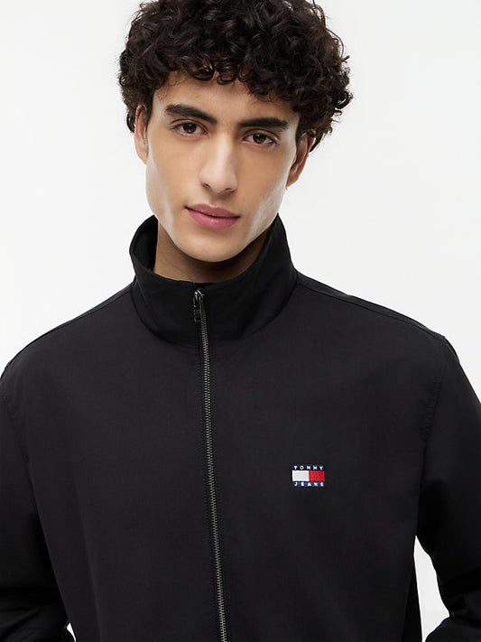 Collar Logo Water Repellent Zip-Thru Jacket