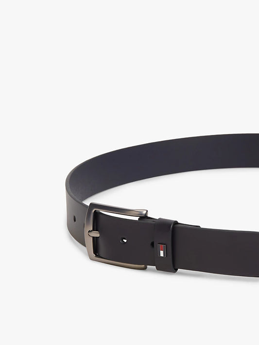 Denton Enamel Flag Leather Belt