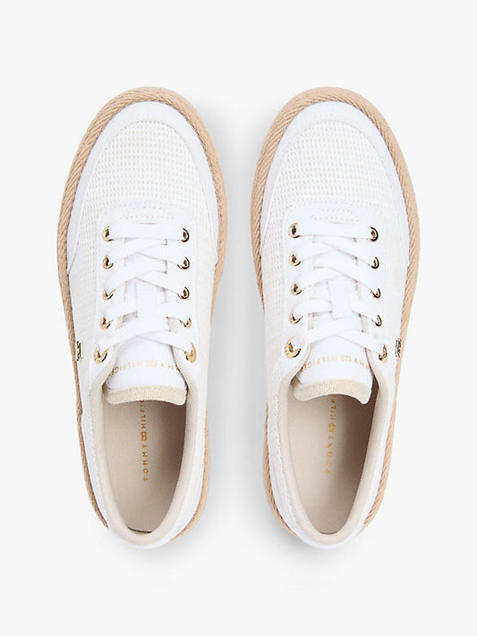 Monogram Canvas Rope Platform Trainers