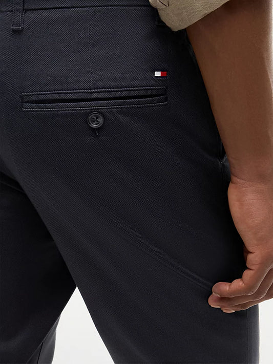 Bleecker Slim Printed Structured Chinos
