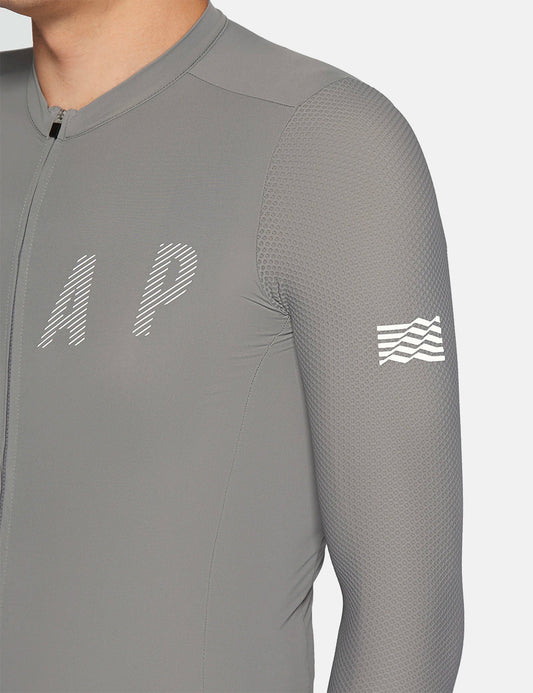 Echo Pro Base Long Sleeve Jersey - Ash Grey