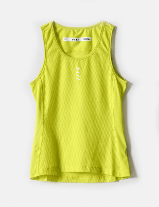 Women's Team Base Layer - Sulphur Yellow