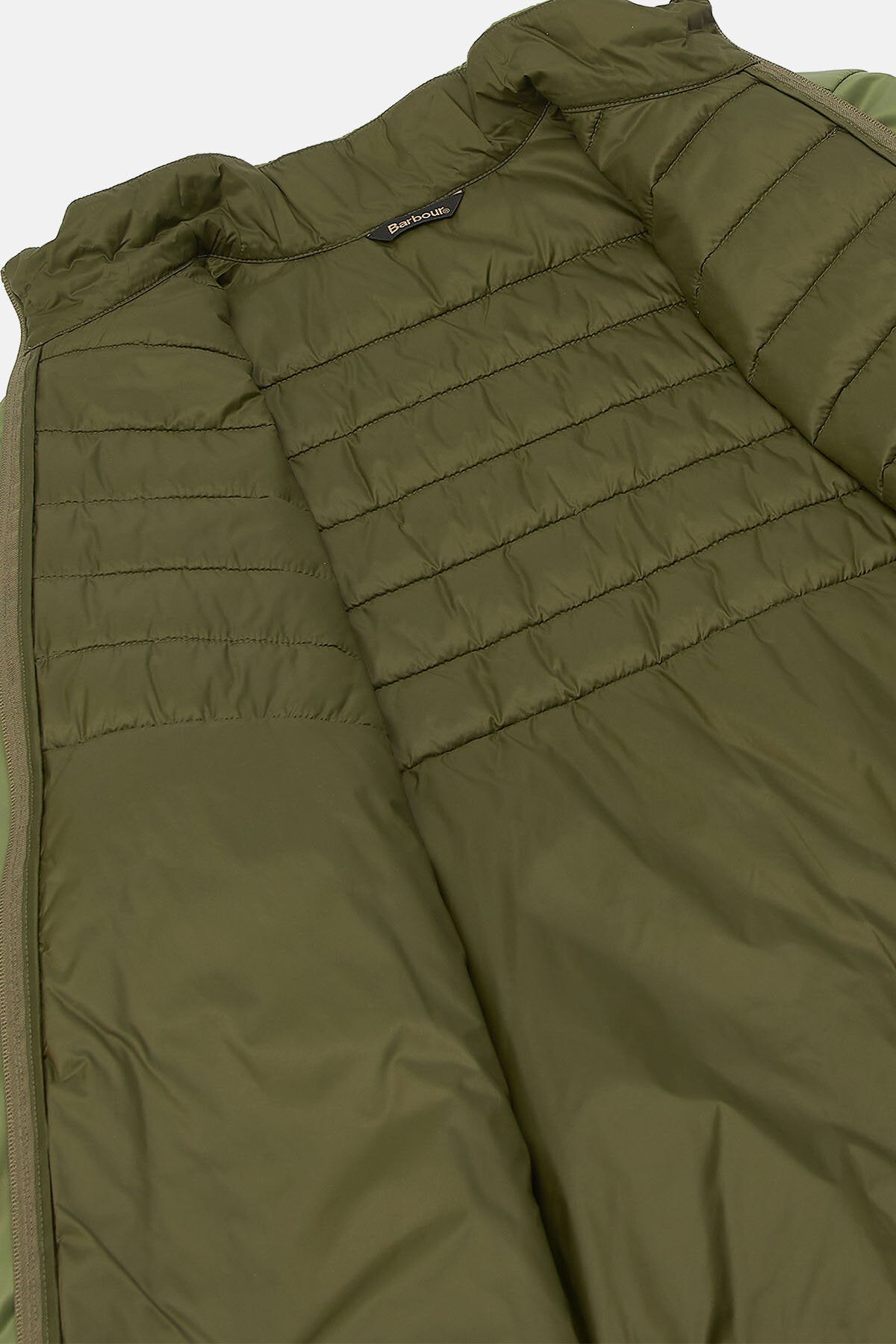 Summer Baffle quilt - OLIVINE