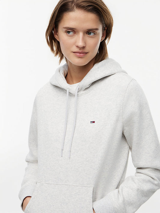 Flag Embroidery Fleece Drawstring Hoody