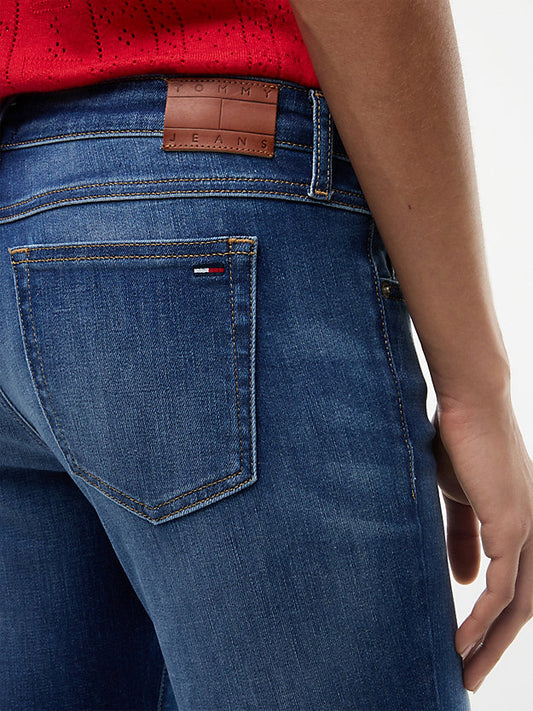 Faded Low Rise Skinny Jeans