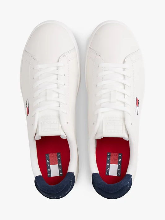 Leather Archive Court Trainers