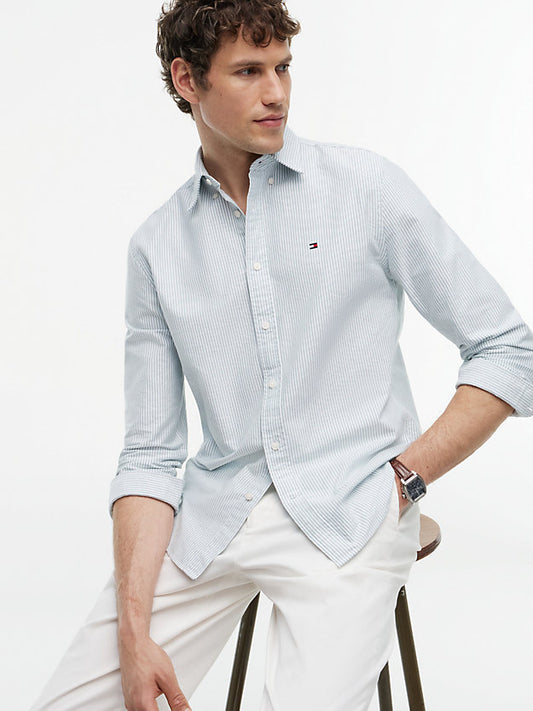 Regular Fit Ithaca Stripe Oxford Shirt