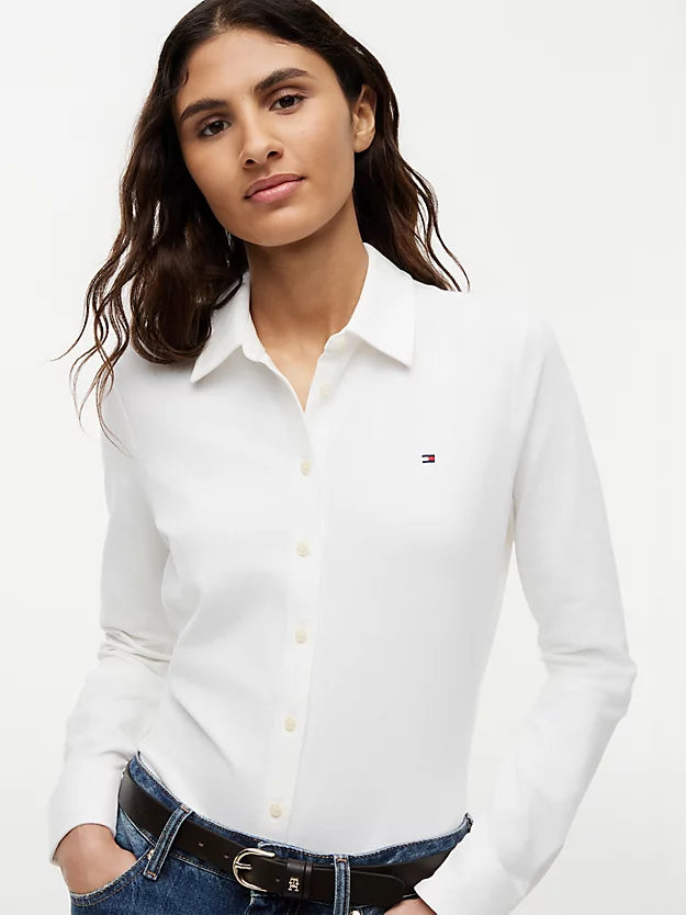 1985 Slim Fit Pique Shirt