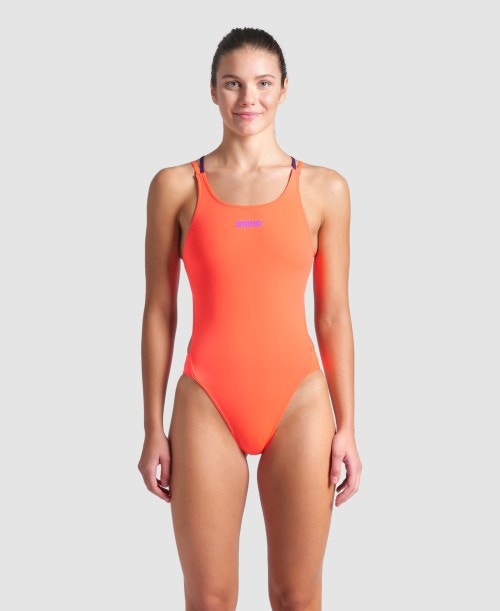 Women's Swimsuit Swim Tech Multi Solid