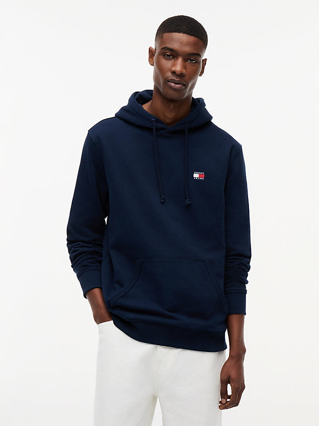 Badge Brushed Fleece Hoody