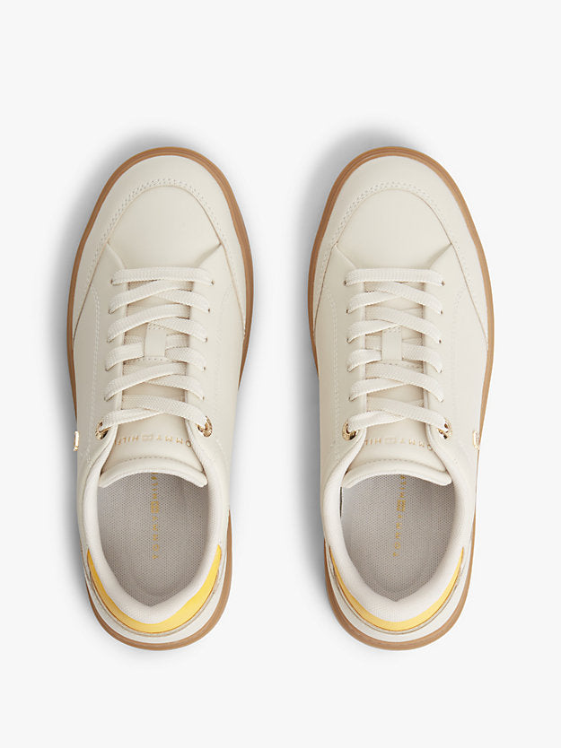 Monogram Leather Trainers