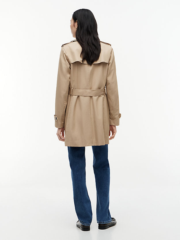 Single Breasted Trench Coat