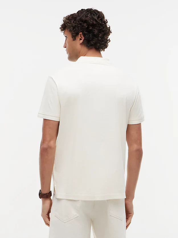 Regular Fit Interlock Knit Polo Shirt