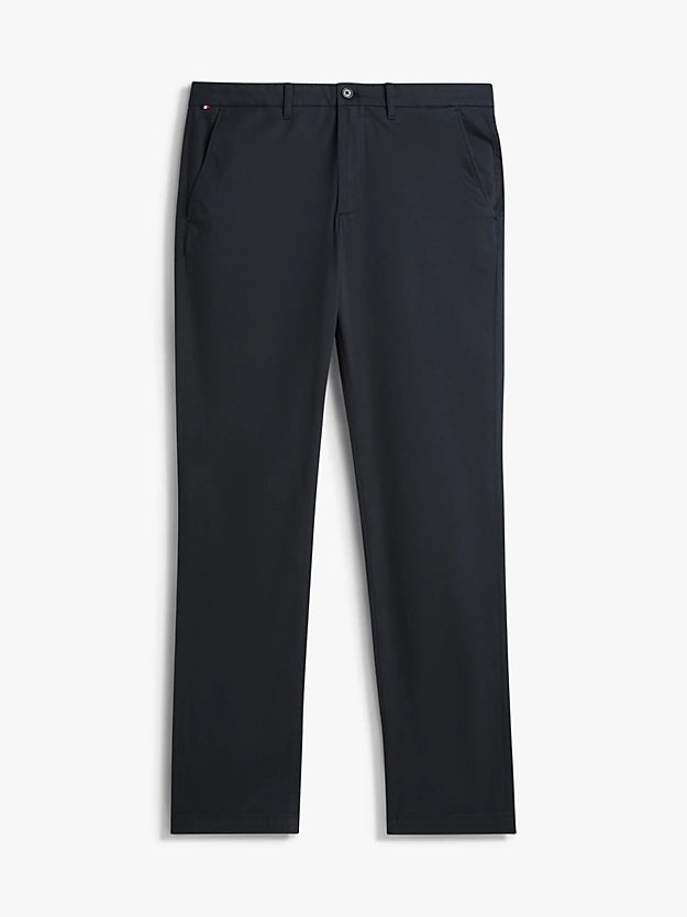 Denton Micro Print Straight Leg Chinos