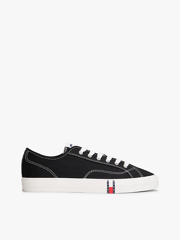 Archive Flag Stripe Canvas Trainers