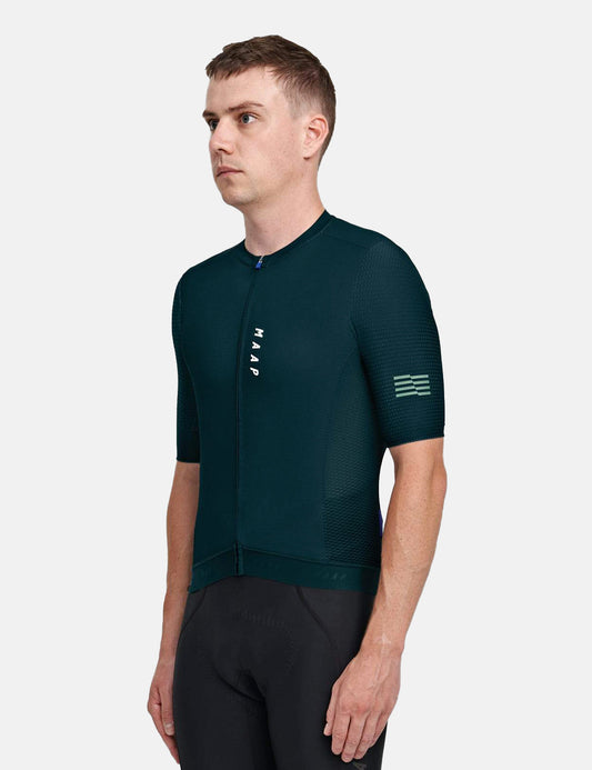 Stealth Race Fit Jersey - Midnight Green