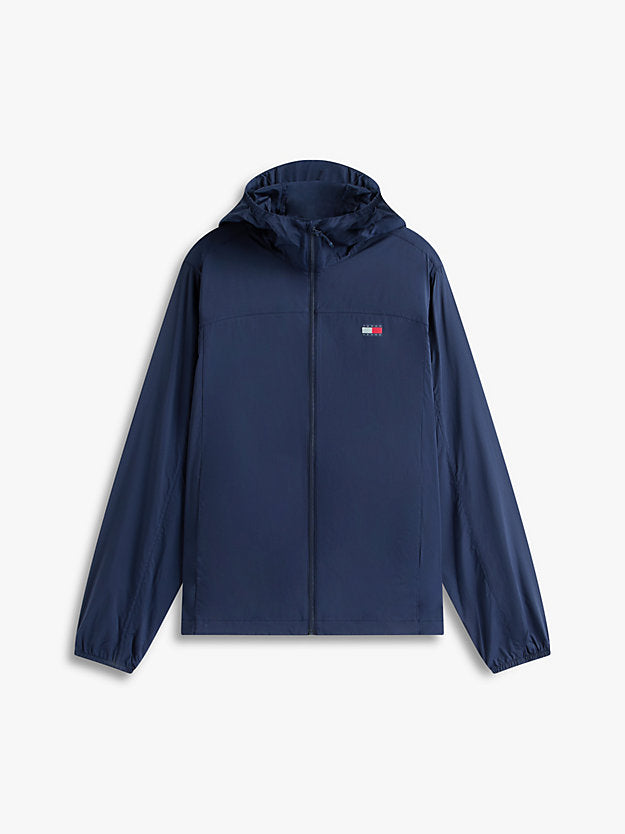Water Repellent Ripstop Hooded Zip-Thru Jacket