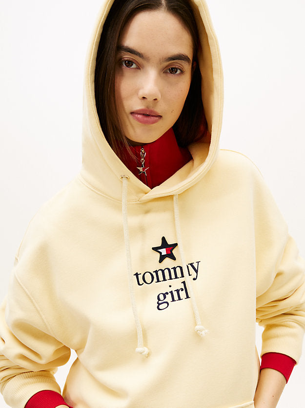 Girl Logo Relaxed Fleece Hoody