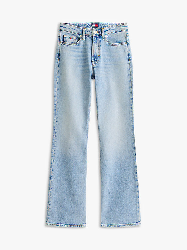 Faded Mid Rise Bootcut Jeans