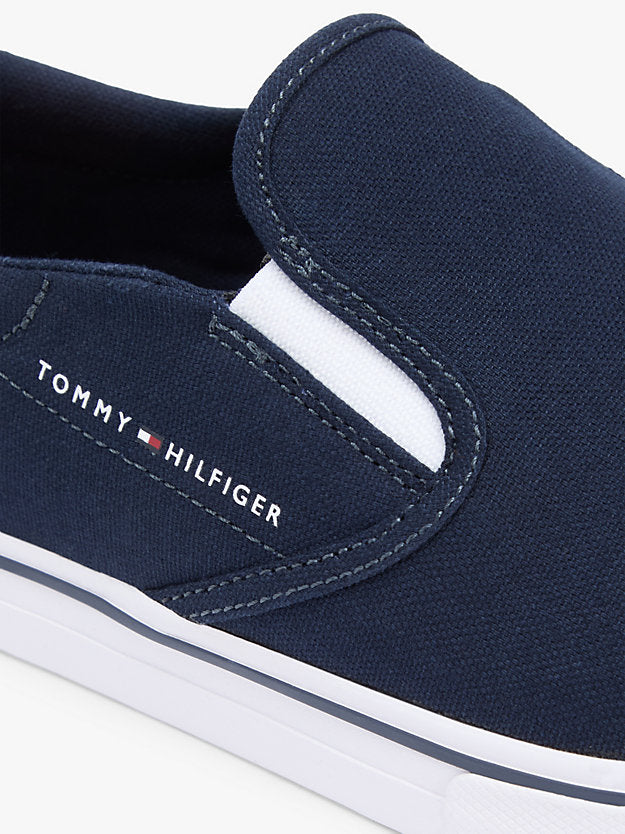 Canvas Slip-On Trainers