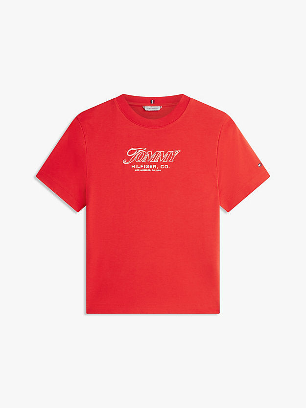Logo Interlock Knit T-Shirt