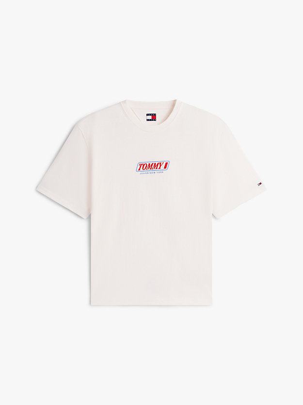 90s Logo Embroidery Jersey T-Shirt