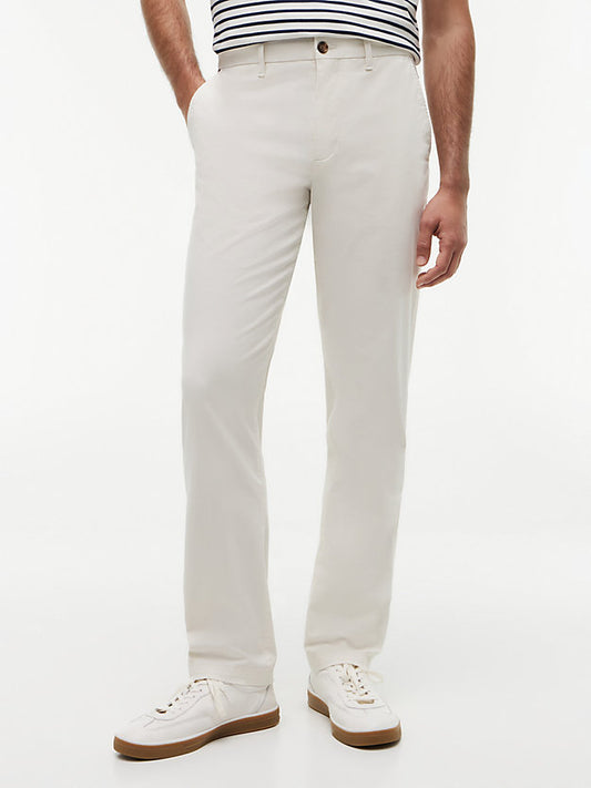 Denton Micro Print Straight Leg Chinos