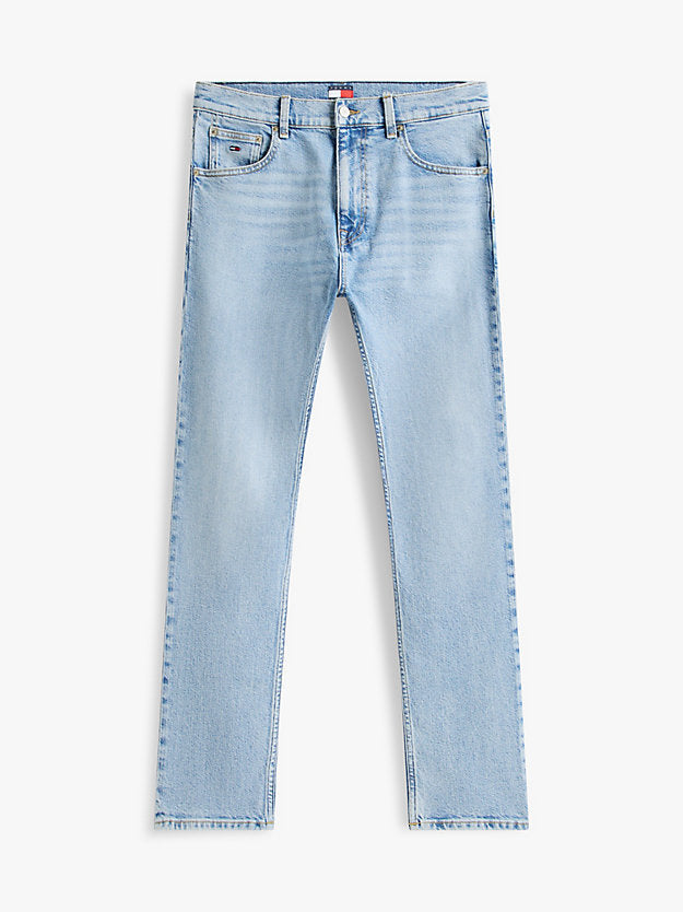 Whiskered Faded Slim Jeans