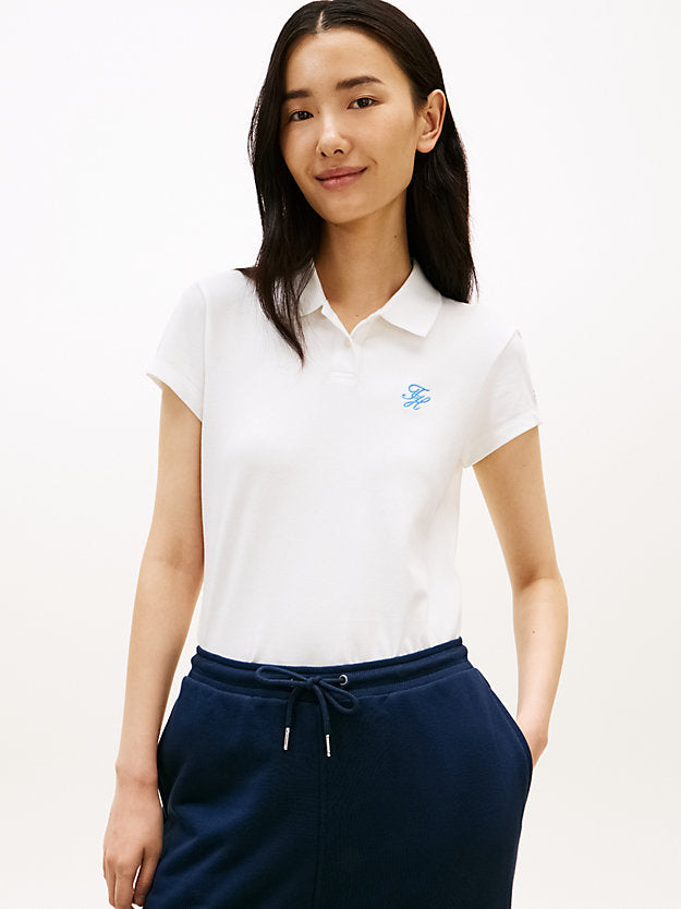 1985 Slim Fit Logo Embroidery Polo Shirt
