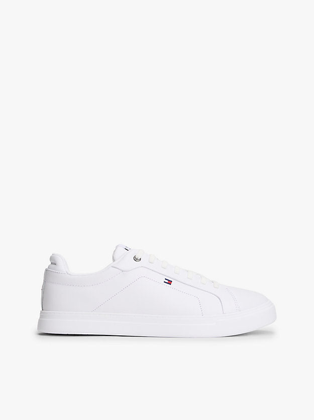 Leather Court Trainers