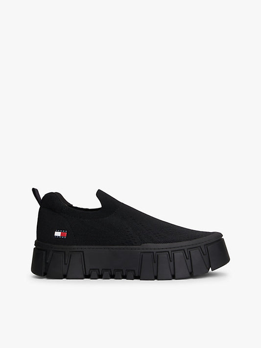 Chunky Cleat Knit Trainers