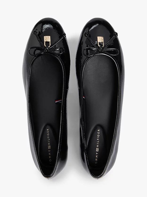 Patent Leather Monogram Ballerinas