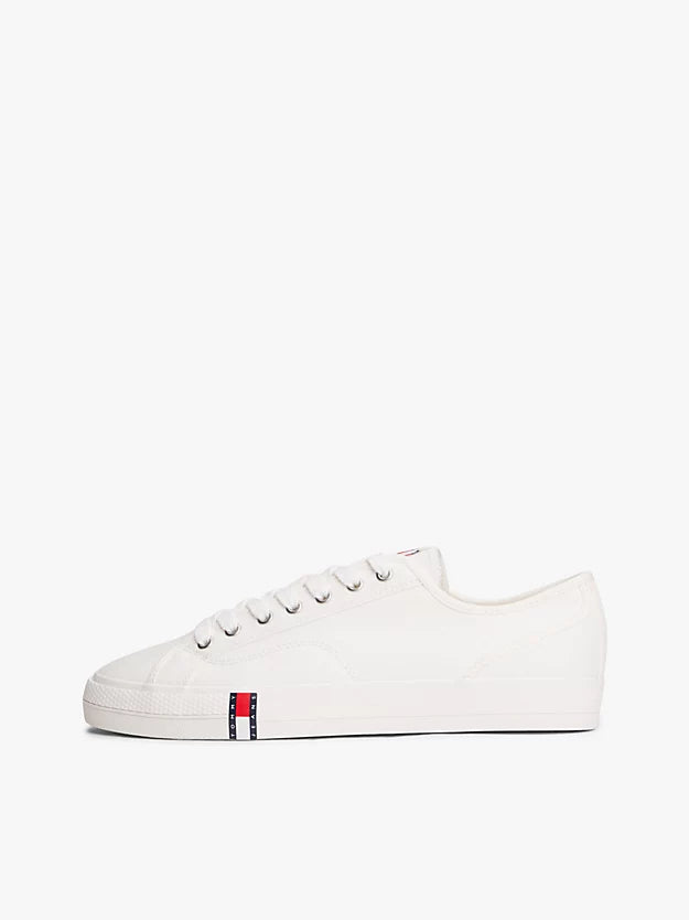 Archive Flag Stripe Canvas Trainers