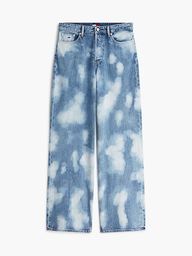 Claire Tie-Dye High Rise Wide Leg Jeans