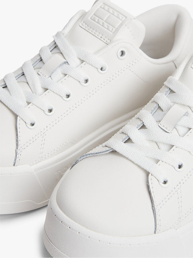Platform Cupsole Trainers WiLeather
