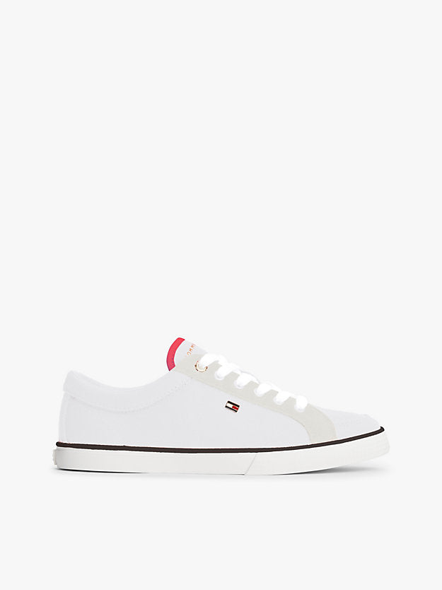 Canvas Enamel Flag Trainers