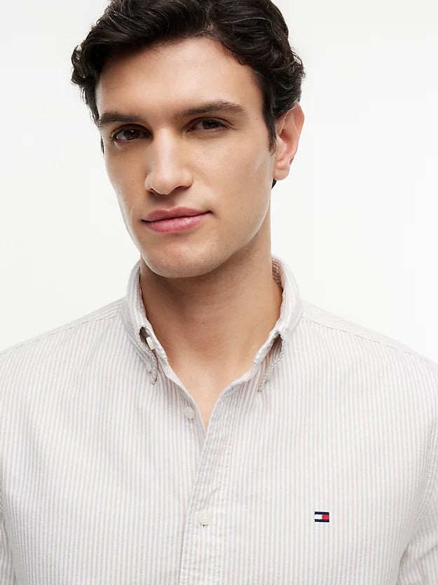Regular Fit Ithaca Stripe Oxford Shirt