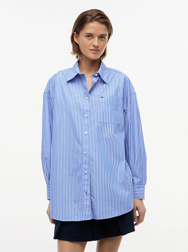 Oversized Fit Poplin Shirt