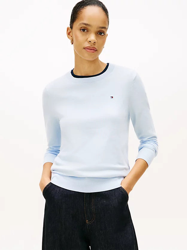 Jersey Crew Neck Jumper