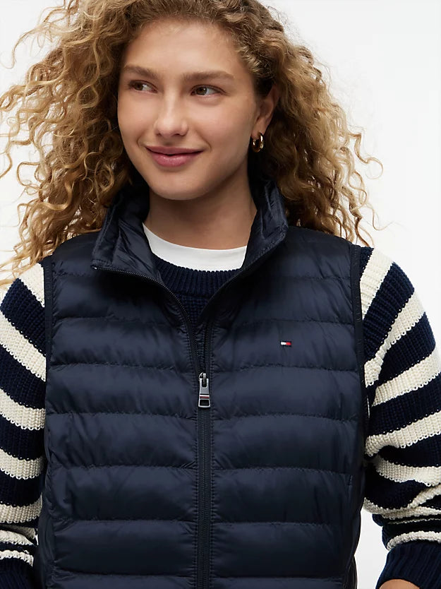 Down-Filled Quilted Vest