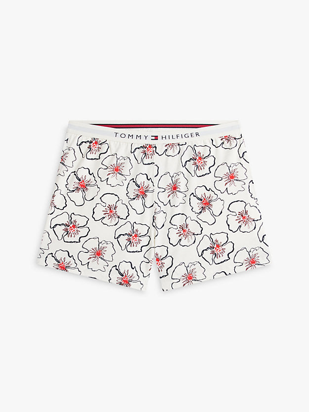 Essential Print Relaxed Shorts Pyjama Set
