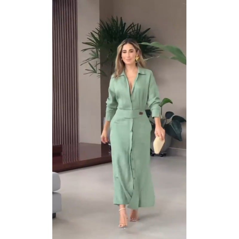 2025 Solid color maxi dress  (Upgraded Version)