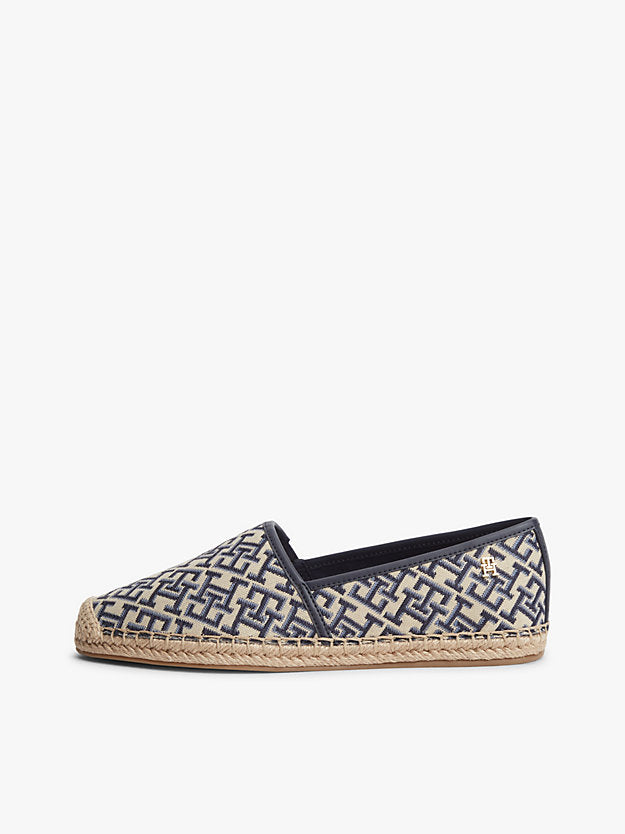 Monogram Plaque Jacquard Espadrilles